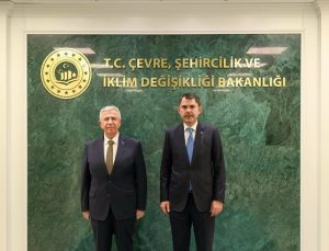 Mansur Yavaş’tan, Bakan Murat Kurum’a ziyaret