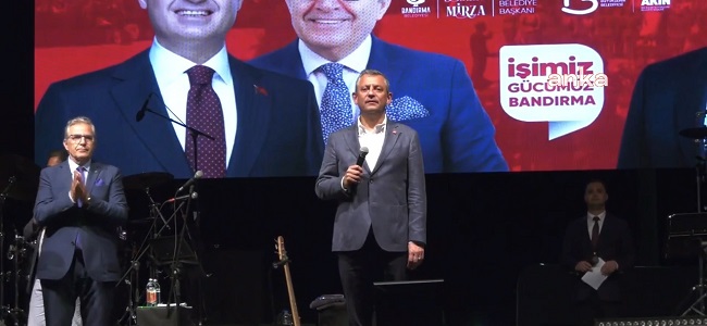 Özgür Özel: Bu ülkeyi bir kez daha biz kurtaracağız