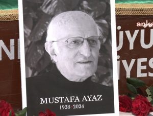 Ressam Mustafa Ayaz, son yolculuğuna uğurlandı