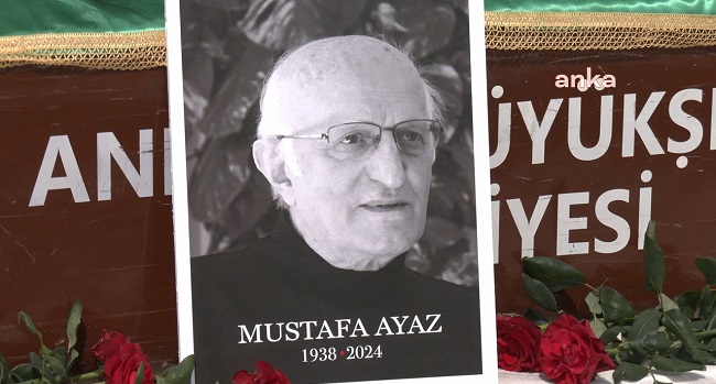 Ressam Mustafa Ayaz, son yolculuğuna uğurlandı