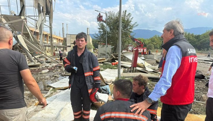 Sakarya’da Fabrika Patlaması… Bakan Yılmaz Tunç’tan Açıklama