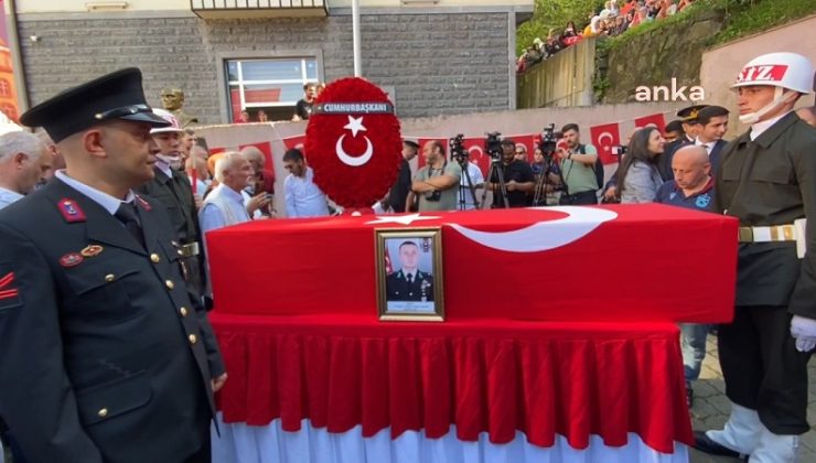 Şehit Piyade Üsteğmen Ömer Fatih Ayar Trabzon’da son yolculuğuna uğurlandı