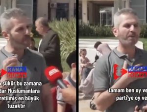Sokak Röportajında Dikkat Çeken Sözler: “AKP’ye Oy Verdim, Bunlar Beni Solcu Yaptı”