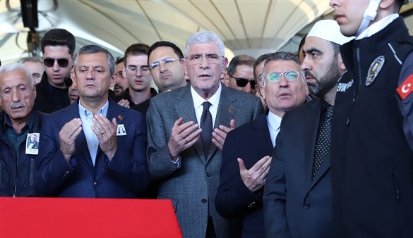 İYİ Parti Genel Başkanı Dervişoğlu, TUSAŞ şehitlerinin cenaze törenine katıldı