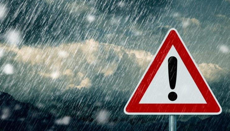 Meteoroloji’den Son Dakika Kuvvetli Yağış Uyarısı