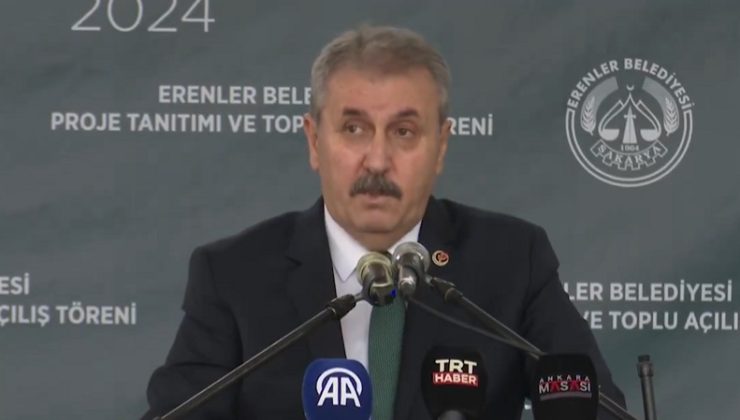 Mustafa Destici: “En Düşük Emekli Maaşı Yılbaşında En Az 20 Bin TL Olmalıdır”