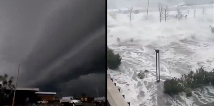 Son 100 yılın en büyük kasırgası olarak gösterilen Milton kasırgası ABD’yi vurdu.