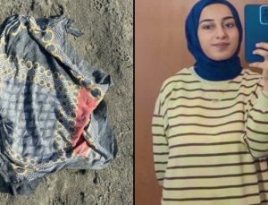 Van Gölü kıyısında Rojin Kabaiş’e ait eşarp bulundu.