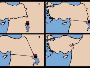 Cihat Yaycı’dan Türkiye’ye Karikatürlü Bölünme Uyarısı