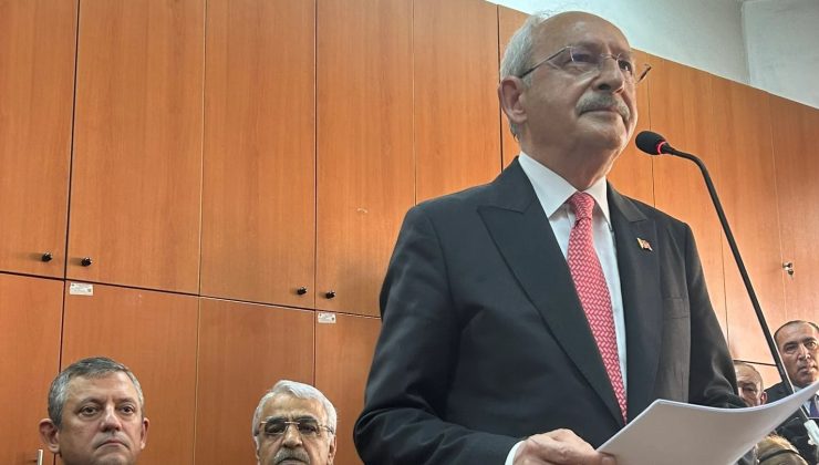 Kemal Kılıçdaroğlu: İşlenen suçları tarihe not düşmek buradayım