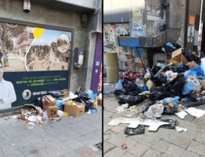 Kartal Belediyesi’nde Grev 4. Gününde: Çöp Dağları Yükseliyor