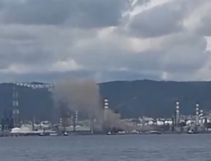 Tüpraş’ın İzmit Rafinerisi’ndeki yangın