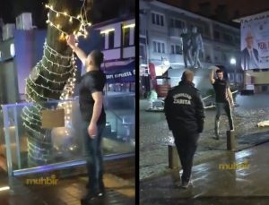 Odunpazarı Belediyesi’nin ‘Yeni Yıl Pazarı’ saldırıya uğradı.