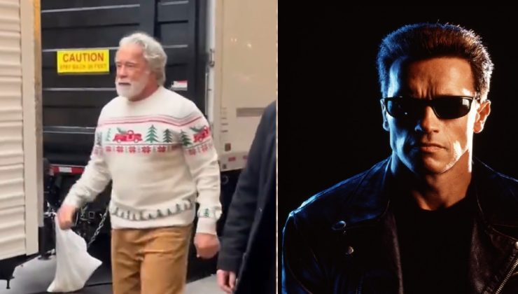Terminatör Sokaklarda! Arnold Schwarzenegger New York’ta Görüntülendi