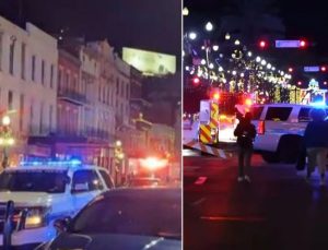 New Orleans’ta bir aracın kalabalığın içine girmesi sonucu en az 10 kişi öldü