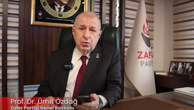 Ümit Özdağ, ifade için İstanbul’a götürülüyor