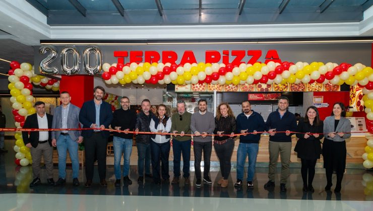 Terra Pizza 200. Şubesi ile Hızlı Büyümesini Sürdürüyor