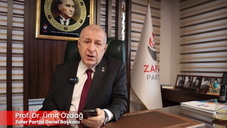 Ümit Özdağ: Cumhur İttifakı, Anayasayı fiilen askıya almıştır