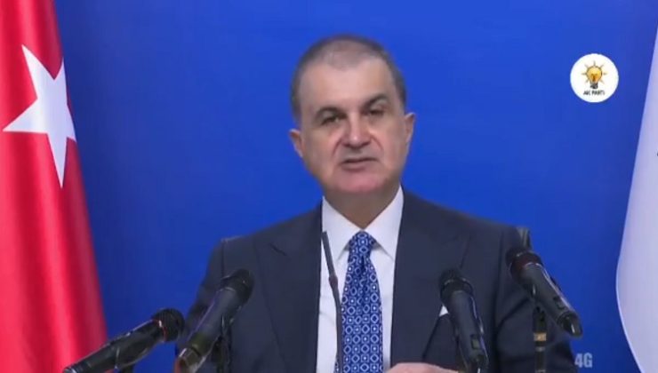 Ömer Çelik: Avrupa’da şimdi yine gündem Türkiye olmaya başladı.