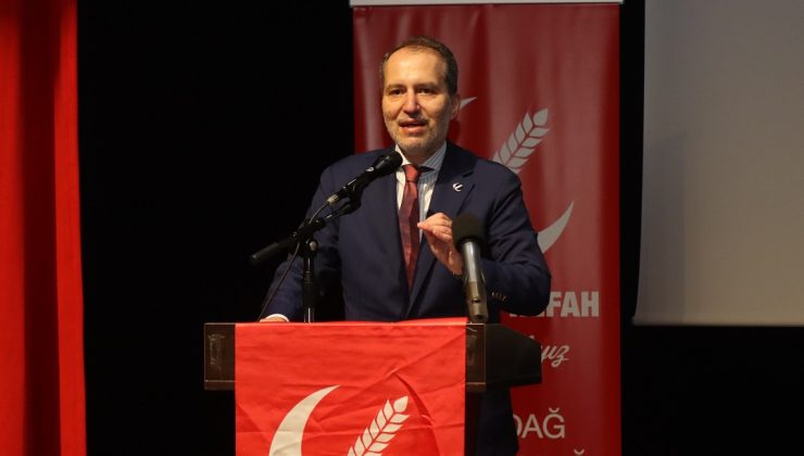 Erbakan: Parayı millete değil faize, israfa ve imtiyazlı canavarlara aktarıyorlar