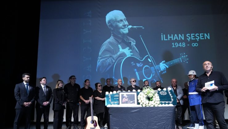 İlhan Şeşen, son yolculuğuna uğurlandı