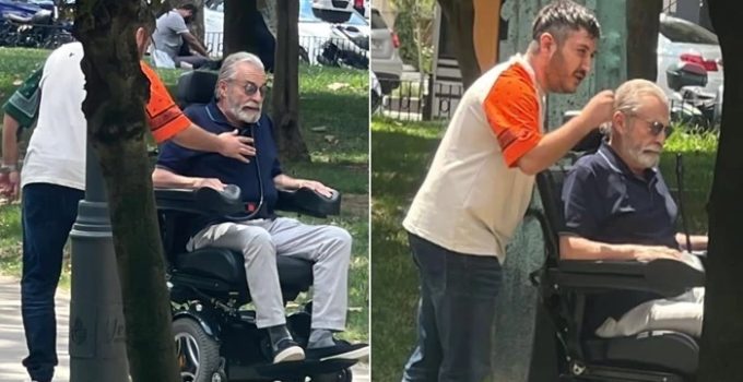 Haluk Bilginer’i tekerlekli sandalyede görenler şaşırdı