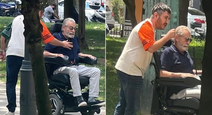 Haluk Bilginer’i tekerlekli sandalyede görenler şaşırdı