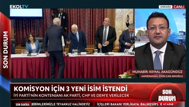 “Terörsüz Türkiye” komisyonu yarın toplanıyor! Komisyona yeni 3 isim…