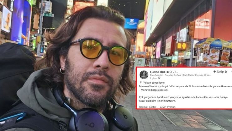 Günlerdir haber alınamıyordu! Türk akademisyen Furkan Dölek bulundu