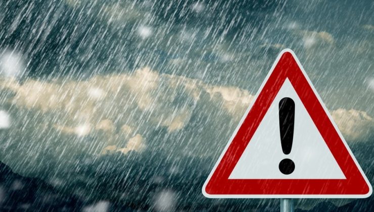 Meteorolojiden kuvvetli yağış ve rüzgar uyarısı